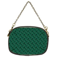 Green Pattern Chain Purse (Two Sides)