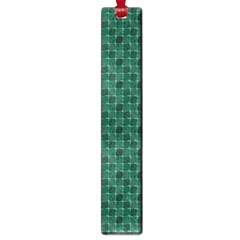 Green Pattern Large Book Marks