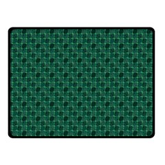 Green Pattern Fleece Blanket (Small)