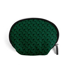 Green Pattern Accessory Pouch (Small)