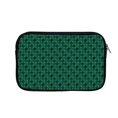 Green Pattern Apple MacBook Pro 13  Zipper Case