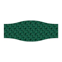 Green Pattern Stretchable Headband