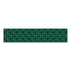 Green Pattern Velvet Scrunchie by Sparkle