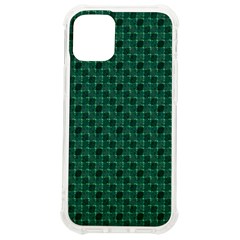 Green Pattern Iphone 12 Mini Tpu Uv Print Case	 by Sparkle