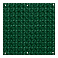 Green Pattern Banner and Sign 3  x 3 