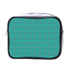 Flowers Mini Toiletries Bag (one Side) by Sparkle