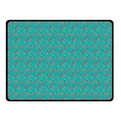 Flowers One Side Fleece Blanket (small) by Sparkle