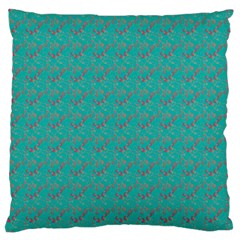 Flowers Large Cushion Case (one Side) by Sparkle