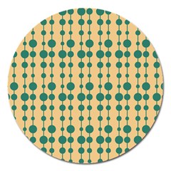 Pattern 27 Magnet 5  (round) by GardenOfOphir