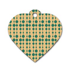 Pattern 27 Dog Tag Heart (one Side) by GardenOfOphir