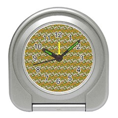 Pattern Travel Alarm Clock