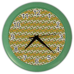 Pattern Color Wall Clock