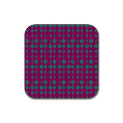 Pattern 26 Rubber Coaster (square) by GardenOfOphir