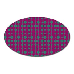 Pattern 26 Oval Magnet by GardenOfOphir