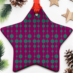 Pattern 26 Star Ornament (two Sides) by GardenOfOphir