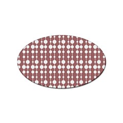 Pattern 25 Sticker Oval (100 Pack) by GardenOfOphir