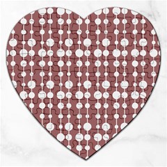 Pattern 25 Jigsaw Puzzle (heart) by GardenOfOphir