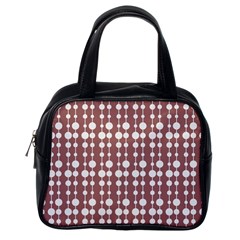 Pattern 25 Classic Handbag (one Side) by GardenOfOphir