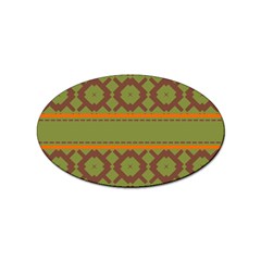 Pattern 29 Sticker Oval (10 Pack) by GardenOfOphir