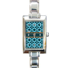 Pattern 28 Rectangle Italian Charm Watch