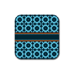 Pattern 28 Rubber Coaster (Square)