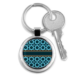 Pattern 28 Key Chain (Round)