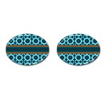 Pattern 28 Cufflinks (Oval) Front(Pair)