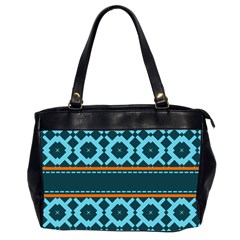 Pattern 28 Oversize Office Handbag (2 Sides)