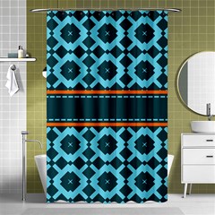 Pattern 28 Shower Curtain 48  x 72  (Small) 