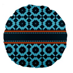 Pattern 28 Large 18  Premium Round Cushions