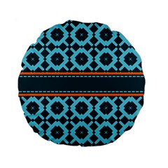 Pattern 28 Standard 15  Premium Flano Round Cushions