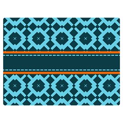 Pattern 28 One Side Premium Plush Fleece Blanket (Extra Small)