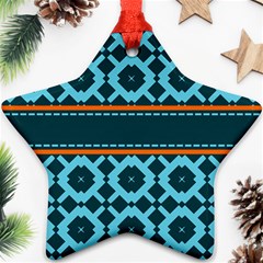 Pattern 28 Star Ornament (two Sides) by GardenOfOphir