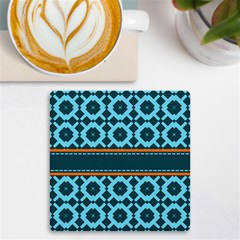 Pattern 28 Uv Print Square Tile Coaster  by GardenOfOphir