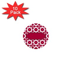 Pattern 30 1  Mini Buttons (10 Pack)  by GardenOfOphir