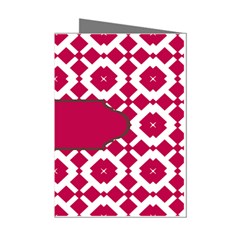 Pattern 30 Mini Greeting Cards (pkg Of 8) by GardenOfOphir