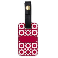 Pattern 30 Luggage Tag (one Side) by GardenOfOphir