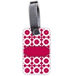 Pattern 30 Luggage Tag (two sides) Back