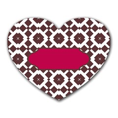 Pattern 31 Heart Mousepad