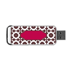 Pattern 31 Portable Usb Flash (one Side) by GardenOfOphir