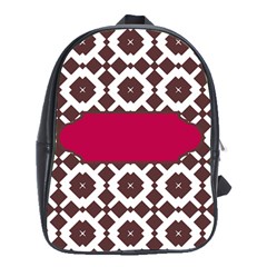 Pattern 31 School Bag (xl) by GardenOfOphir