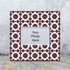 Pattern 31 White Box Photo Frame 4  X 6 