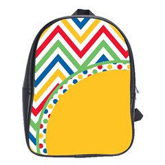 Pattern 32 School Bag (xl) by GardenOfOphir