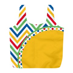 Pattern 32 Full Print Recycle Bag (l) by GardenOfOphir