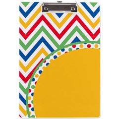 Pattern 32 A4 Acrylic Clipboard by GardenOfOphir