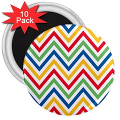 Pattern 33 3  Magnets (10 Pack)  by GardenOfOphir