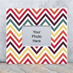 Pattern 35 White Wall Photo Frame 5  x 7  Front