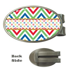 Pattern 34 Money Clips (oval)  by GardenOfOphir