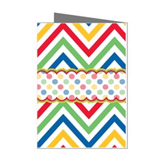 Pattern 34 Mini Greeting Cards (pkg Of 8) by GardenOfOphir