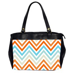 Pattern 36 Oversize Office Handbag (2 Sides) by GardenOfOphir